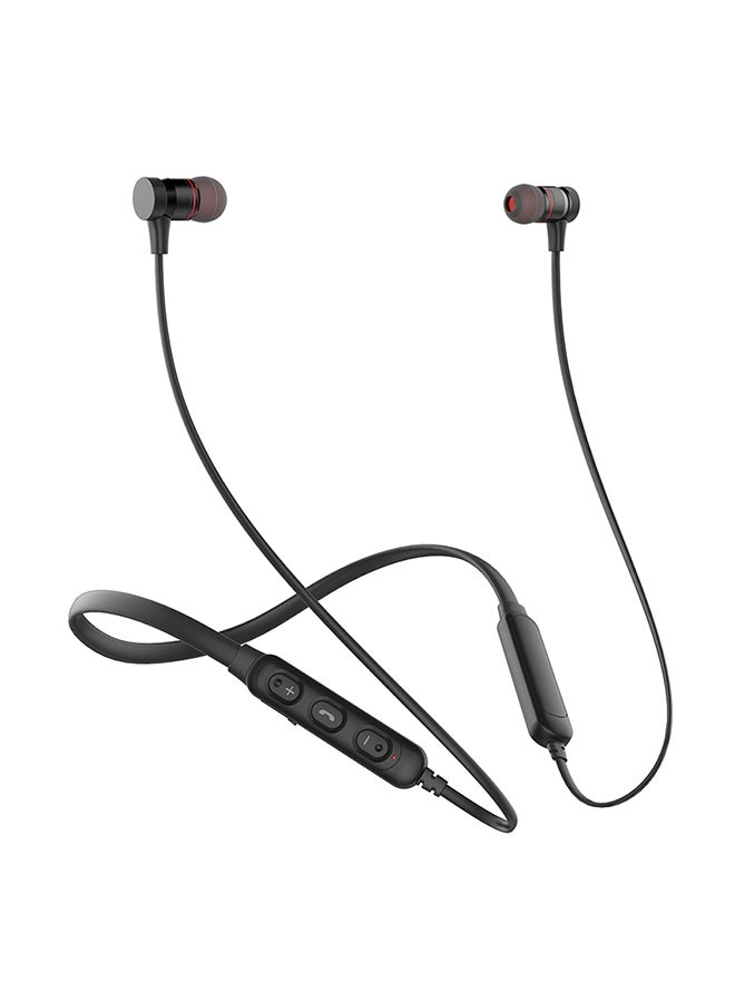 Awei G10BL Stereo Bluetooth Wireless Sports Neckband Earphones Black - Image 4