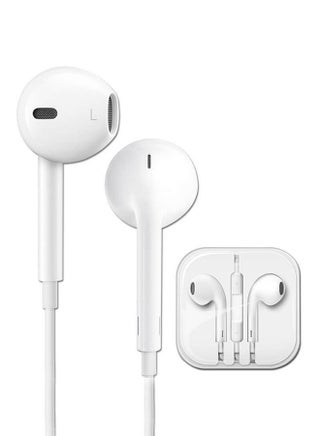 Wired In-Ear Earphones With Remote And Microphone White - v1548677856/N20607370A_1