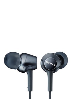 Sony Universal In-ear Earphone With Mic And In-line Control EX250AP Black  - Image 2
