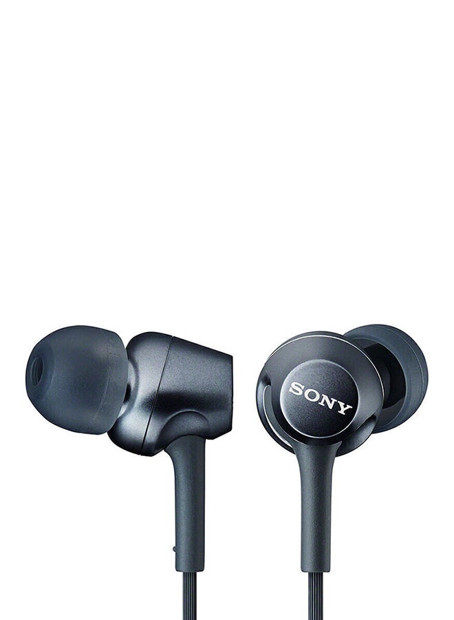 Sony - Universal In-ear Earphone With Mic And In-line Control EX250AP Black - Image 1
