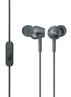 Sony Universal In-ear Earphone With Mic And In-line Control EX250AP Black  - Image 3
