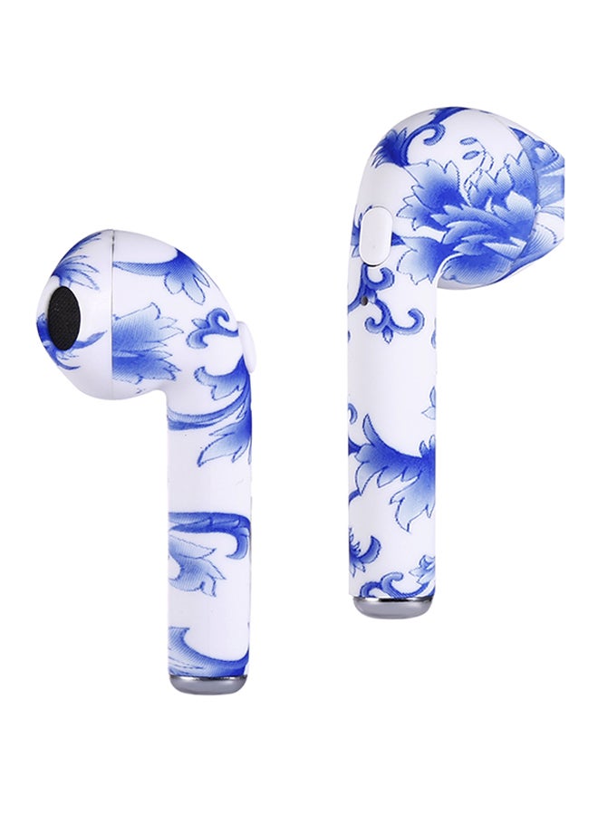 Generic - I7S Smart Bluetooth Wireless Mini Earbuds With Charger Box Blue/White - Image 1