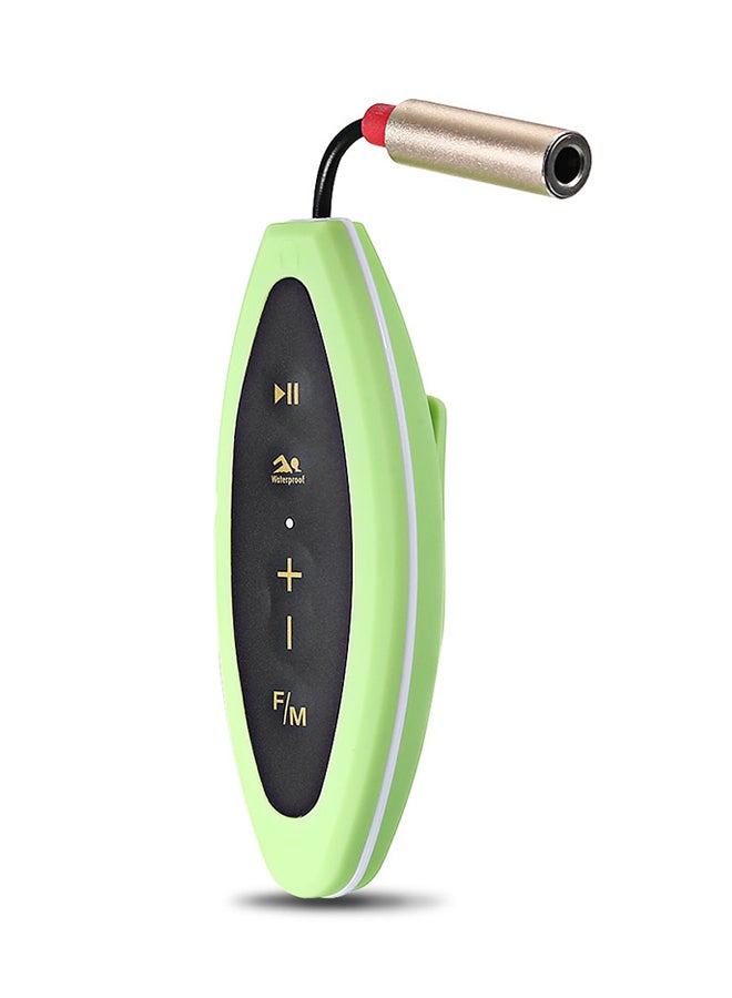 مشغل MP3 محمول ومقاوم للماء بمعيار IPX8 مزود بمشبك وراديو FM طراز CJX601 CJX601 أخضر/أسود - Image 3