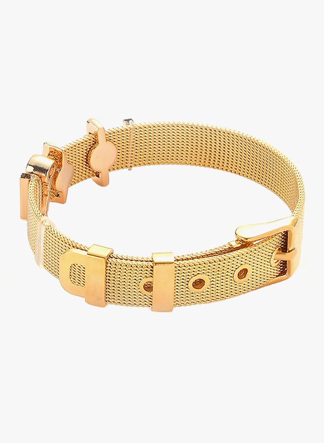 Sharpdo Rhinestone Studded Bracelet - Image 2