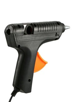 Generic Hot Melt Glue Gun With 10 Glue Sticks Black/Orange  - Image 2