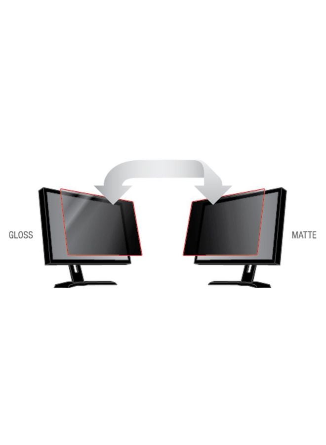 3M - Privacy Filter Screen Protector For 19-Inch Widescreen Monitor Black - Image 1
