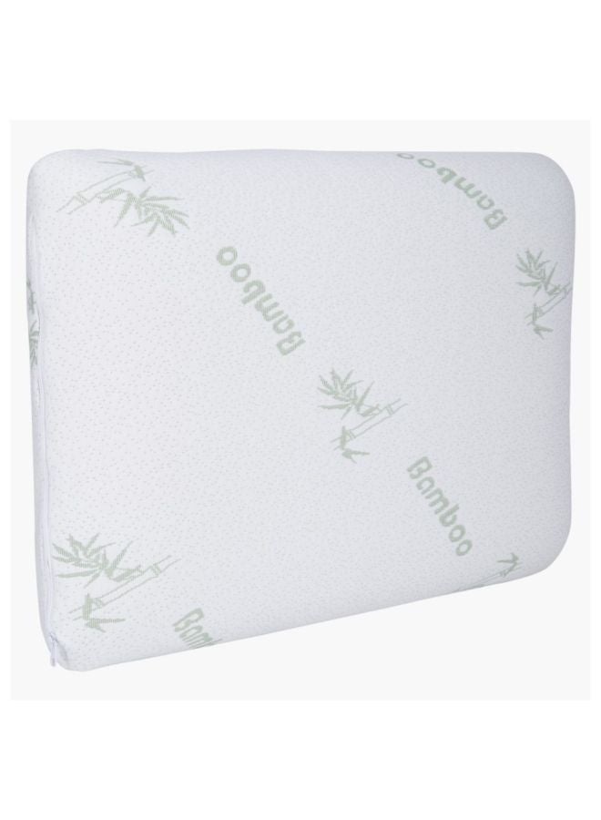 Home Box - Relax Memory Foam Bed Pillow Memory Foam White 40 x 60cm - Image 1