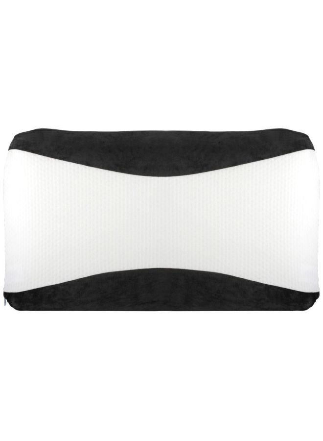 Home Box Lavish Rectangular Cool Gel Bed Pillow Combination White/Black 70 x 40cm  - Image 2