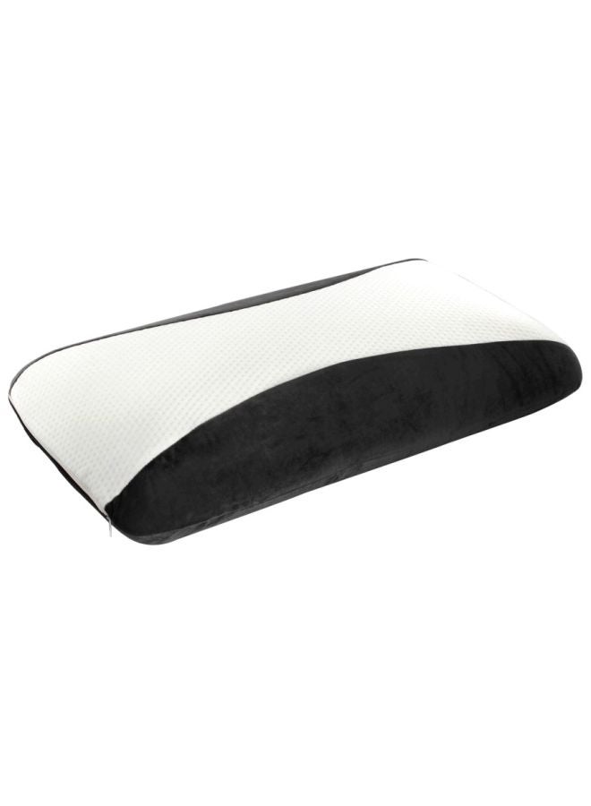 Home Box Lavish Rectangular Cool Gel Bed Pillow Combination White/Black 70 x 40cm  - Image 3