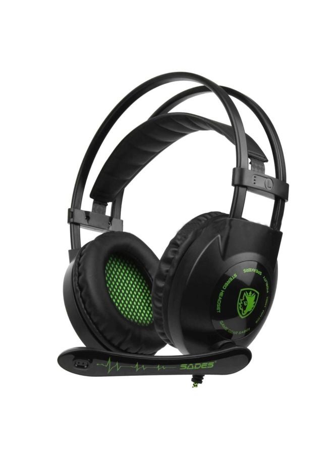 Sades SA-801 Over-Ear Gaming Headphones With Mic 