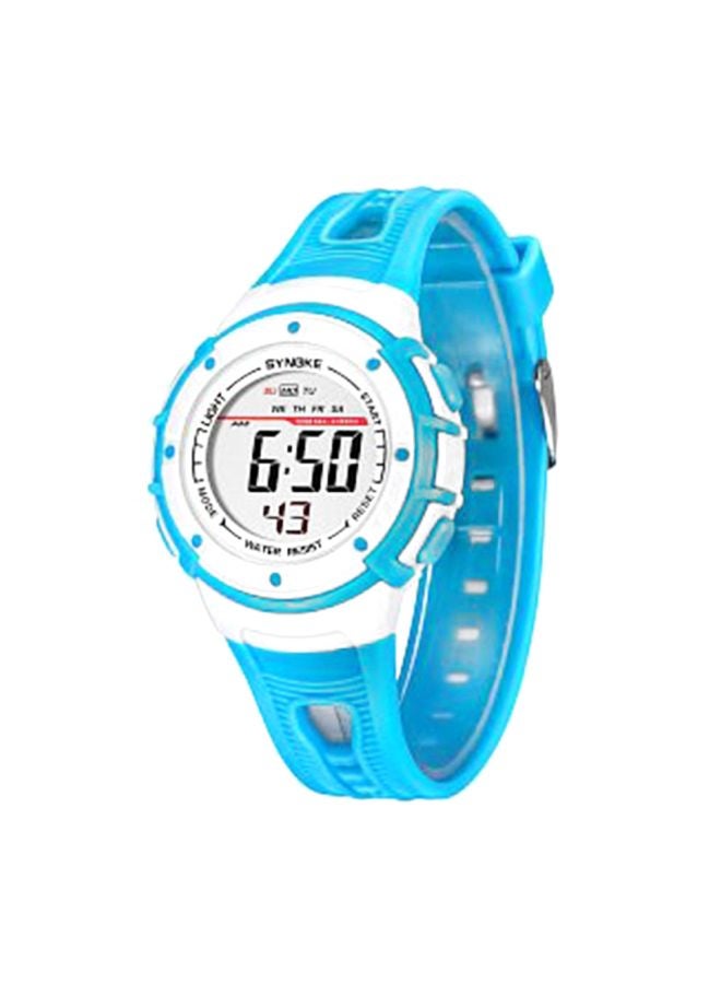 ساعة يد رقمية مقاومة للماء طراز J2983BL kids_unisex