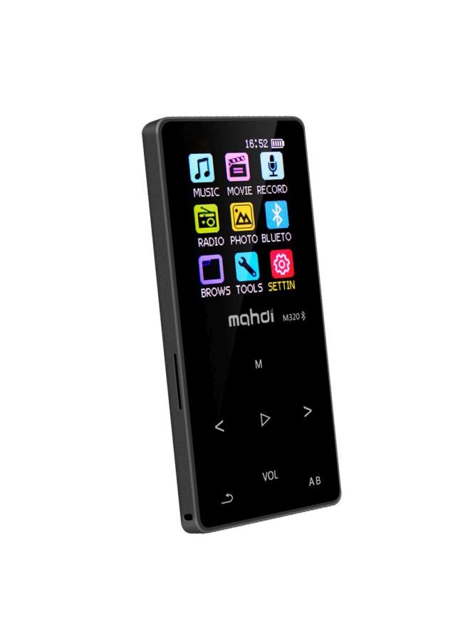 Mahdi M320 Bluetooth MP3 Player V3881 Black 