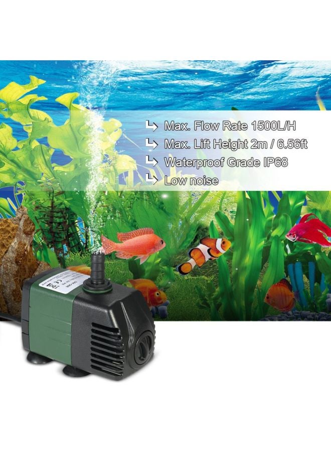 Submersible Water Pump Green/Black 115x60x70mm - Image 2