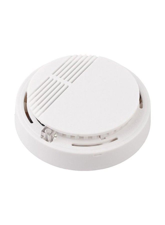 Generic - Photoelectric Smoke Alarm Detector Sensor White 3.4x10.7centimeter - Image 1