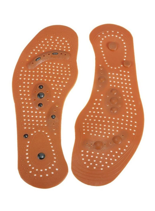 Generic Pair Of Magnetic Foot Massager Insoles 
