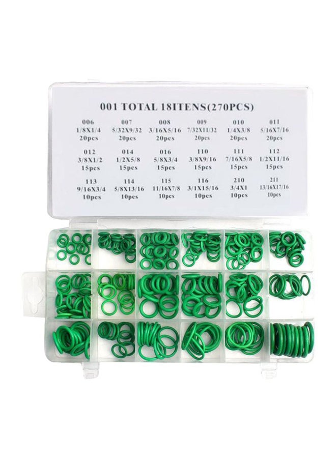 Generic Pack Of 270 Round Air Conditioning Ring Seals For Car 