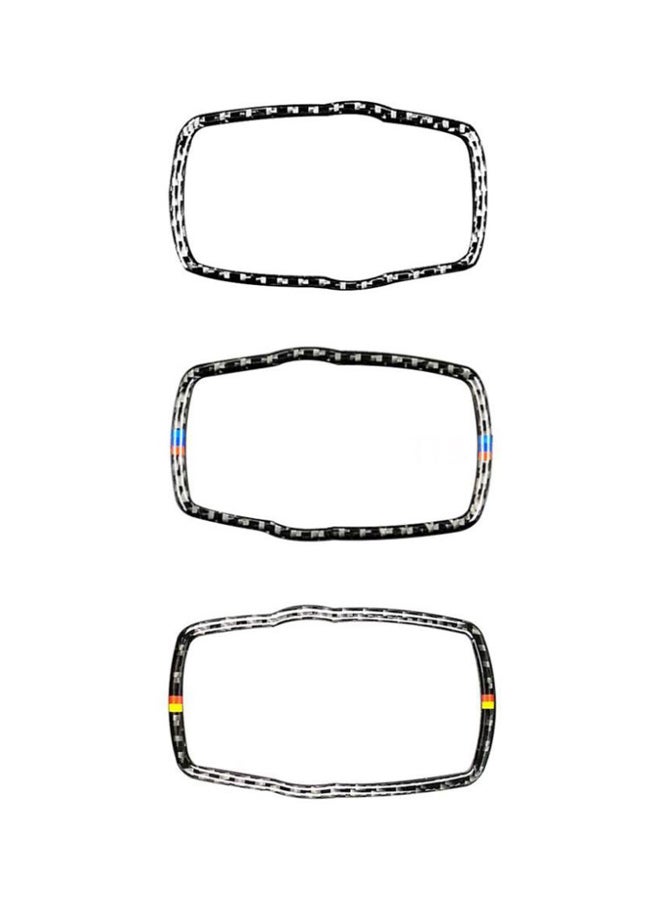 Generic Car Multimedia Button Frame Cover For BMW - Image 1