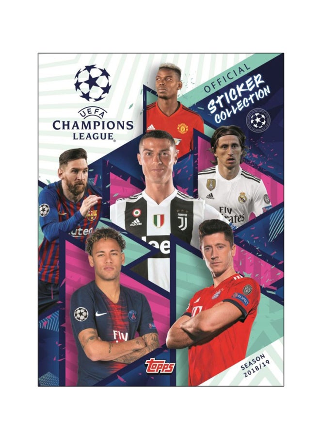Topps UEFA Champions League: Official Sticker Collection (Season 2018/19) Multicolour 