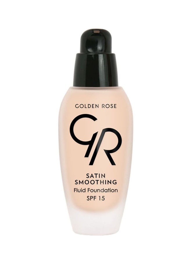 Satin Smoothing Fluid Foundation SPF 15 22