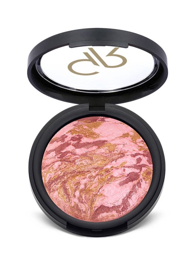 Golden Rose Terracotta Stardust Baked Blush 102 
