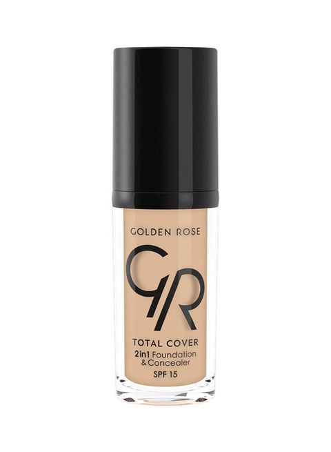 Total Cover 2-In-1 Foundation And Concealer SPF 15 05 Cool Sand
