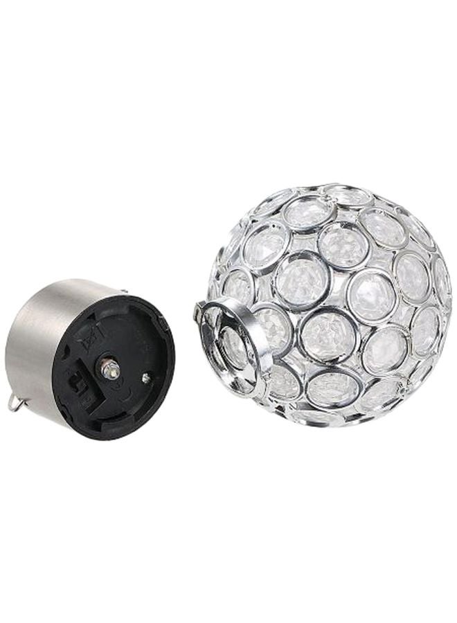 Rechargeable LED Outdoor Lamp Silver 8x11cm - Image 2