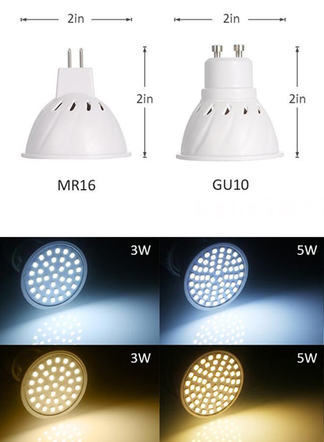 لمبة بضوء كشاف بإضاءة LED أبيض دافئ - Image 4