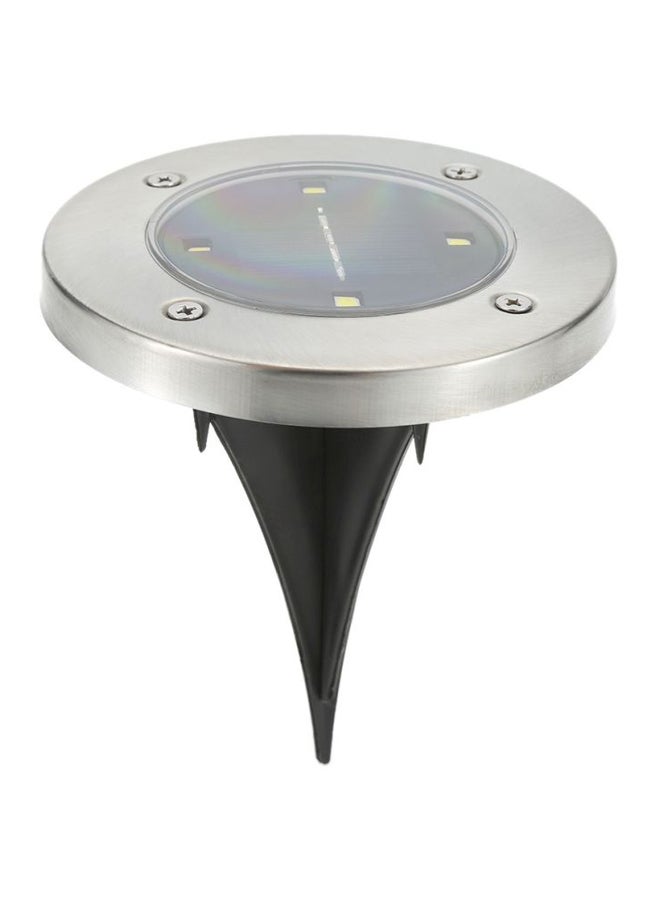 4 مصابيح LED تعمل بالطاقة الشمسية أبيض دافئ 11.5x13Ø³Ù†ØªÙŠÙ…ØªØ± - Image 1