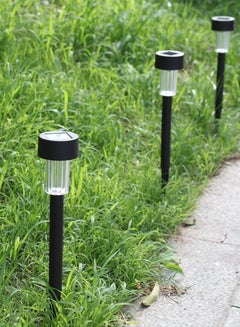 10-Piece Solar Powered LED Garden Light Set Black 5x33.5centimeter - v1548679553/N20401669A_2