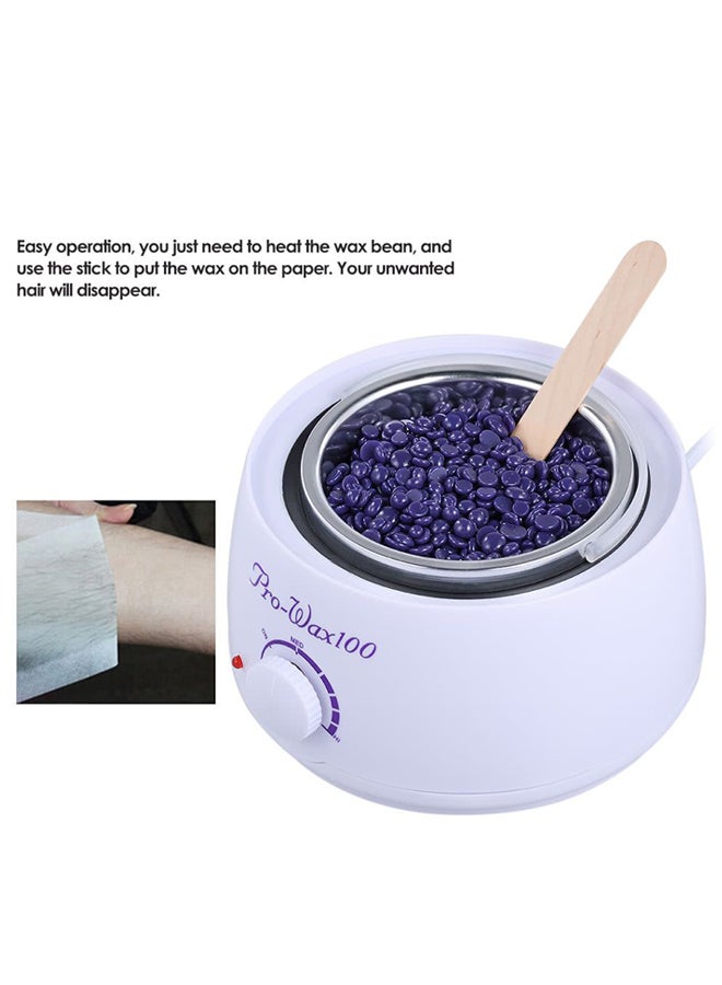 طقم سخان برو واكس 100 - مقبس أوروبي أبيض/أرجواني - Image 3