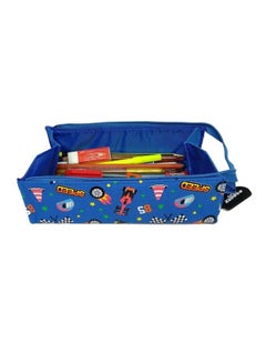 SMILY KIDDOS Tray Pencil Case Blue/Black/Yellow  - Image 4