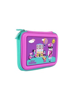 SMILY KIDDOS Scented Hardtop Pencil Case Purple/Green/Pink  - Image 3