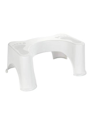 Secura Squatting Toilet Foot Stool White 48x20.5x33.5cm
