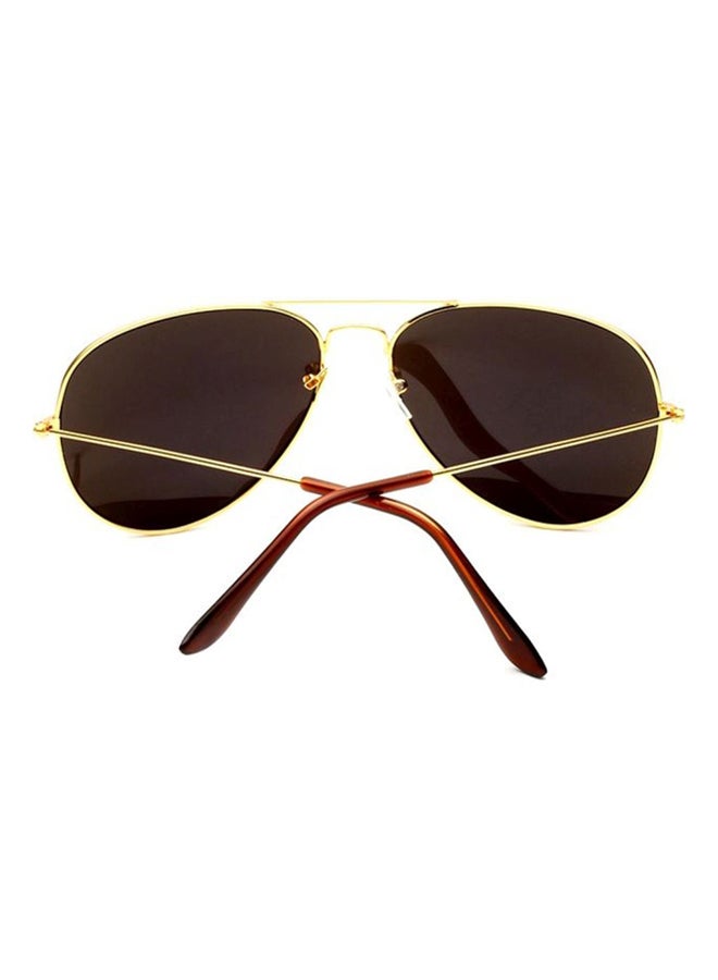 Men's UV Protected Aviator Sunglasses - Image 3