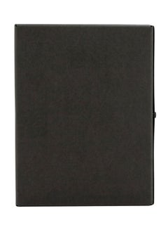 A4 Pressboard Document File Black