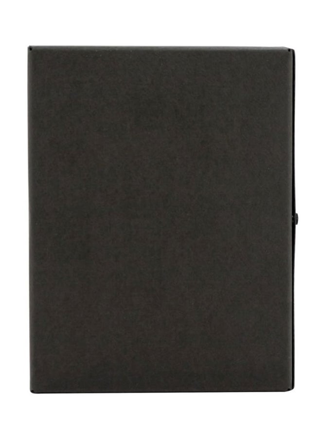 ELBA - A4 Pressboard Document File Black - Image 1
