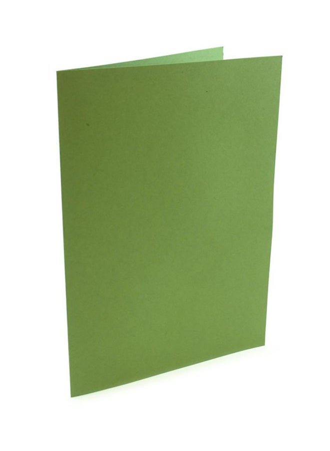ELBA A4 Flat File Folder Green