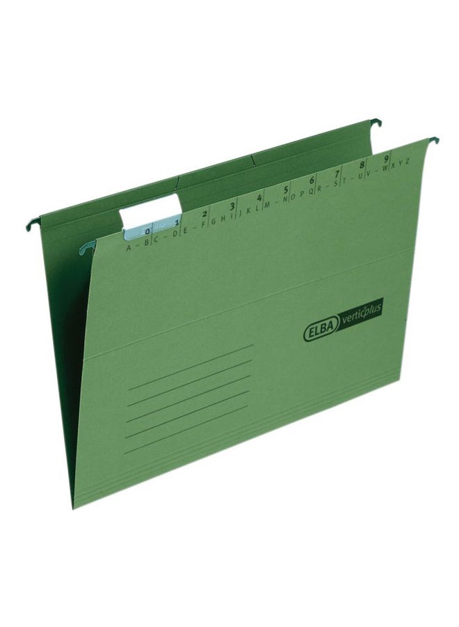 ELBA VerticPlus Hanging File Green