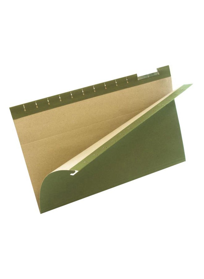 Oxford Multi Usable Hanging File Folders Green