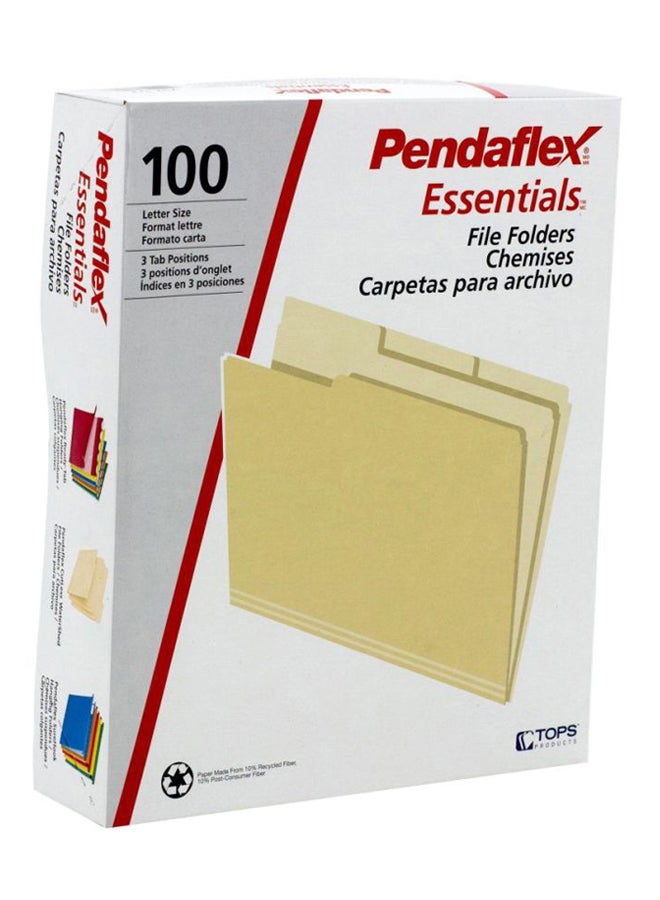 Pendaflex Essentials File Folder Beige