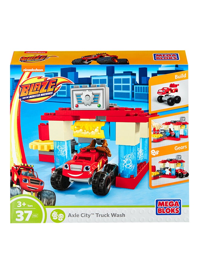 Mega Bloks Blaze And The Monster Machines Car Wash Playset 3+ Years - Image 1