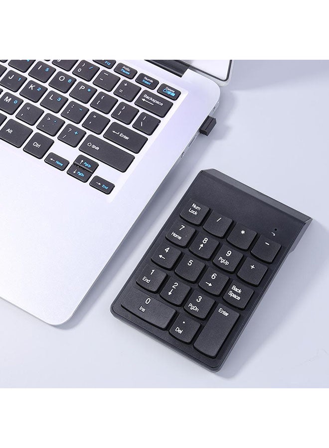 Generic Wireless 2.4GHz Numeric Keypad Keyboard Black  - Image 2