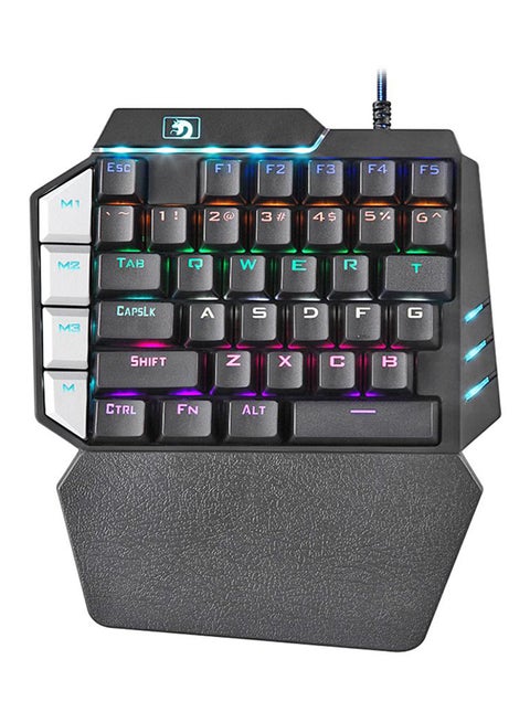 K109 LED Backlit Single Hand Wired Gaming Keyboard
