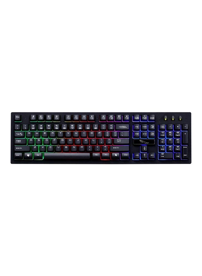 Chase Light Leopard G20 104 Keys 7-Color Backlit Gaming Wired Keyboard  - Image 1