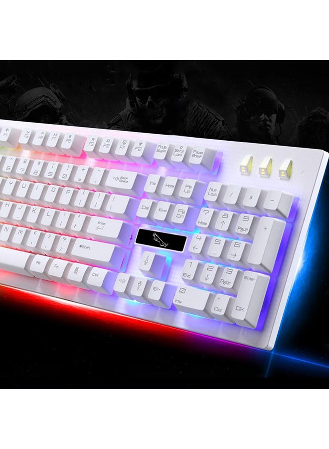 Chase Light Leopard G20 104 Keys 7-Color Backlit Gaming Wired Keyboard  - Image 3
