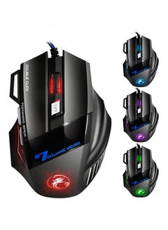 X7 USB Wired Professional Gaming Mouse Black
