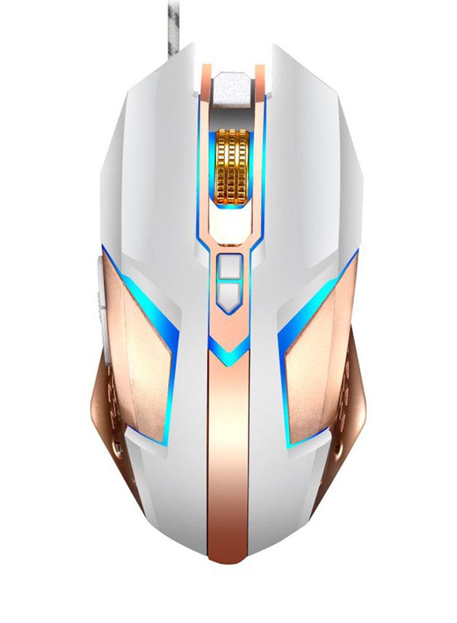 Chase Light Leopard T03 Macro USB Wired Gaming Mouse White  - Image 1