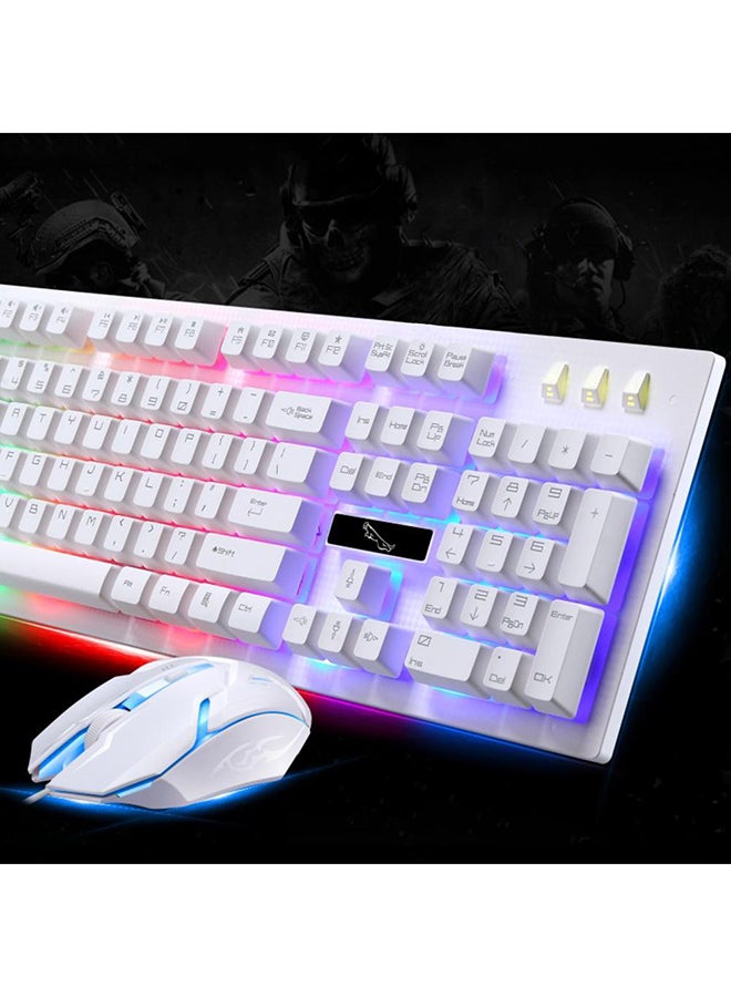 Chase Light Leopard G20 USB Wired 104 Keys 7-Color Backlit Keyboard And 1600DPI Mouse Set  - Image 3