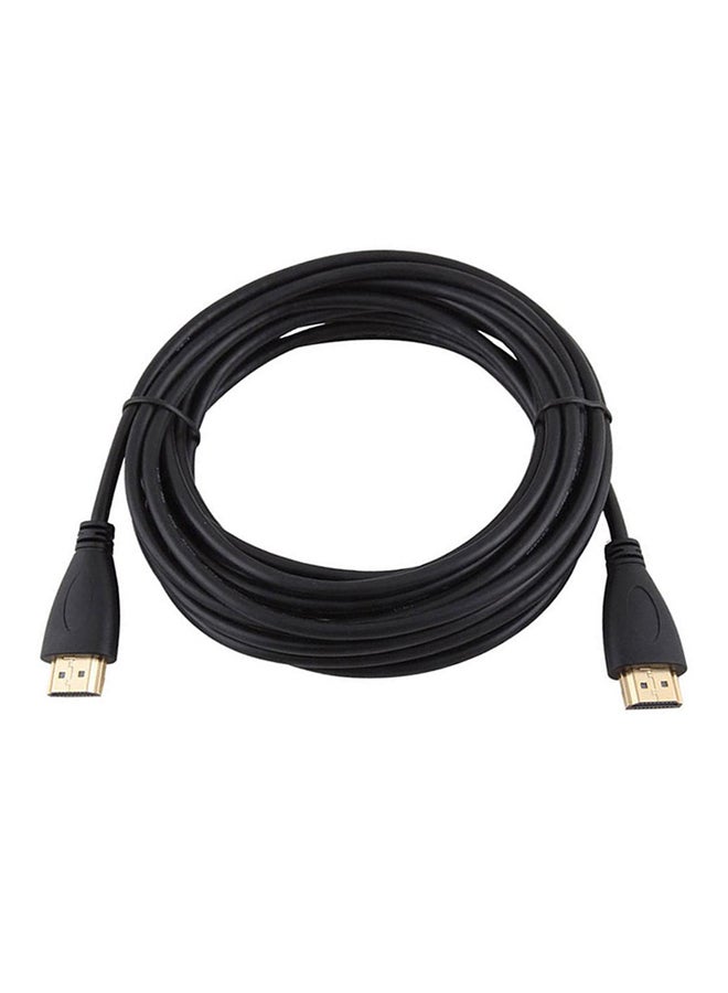 كابل تحويل ذكر من HDMI إلى HDMI من نوع HD 1080P لكاميرات الفيديو الرقمية  HDTV PS3 أسود - Image 3