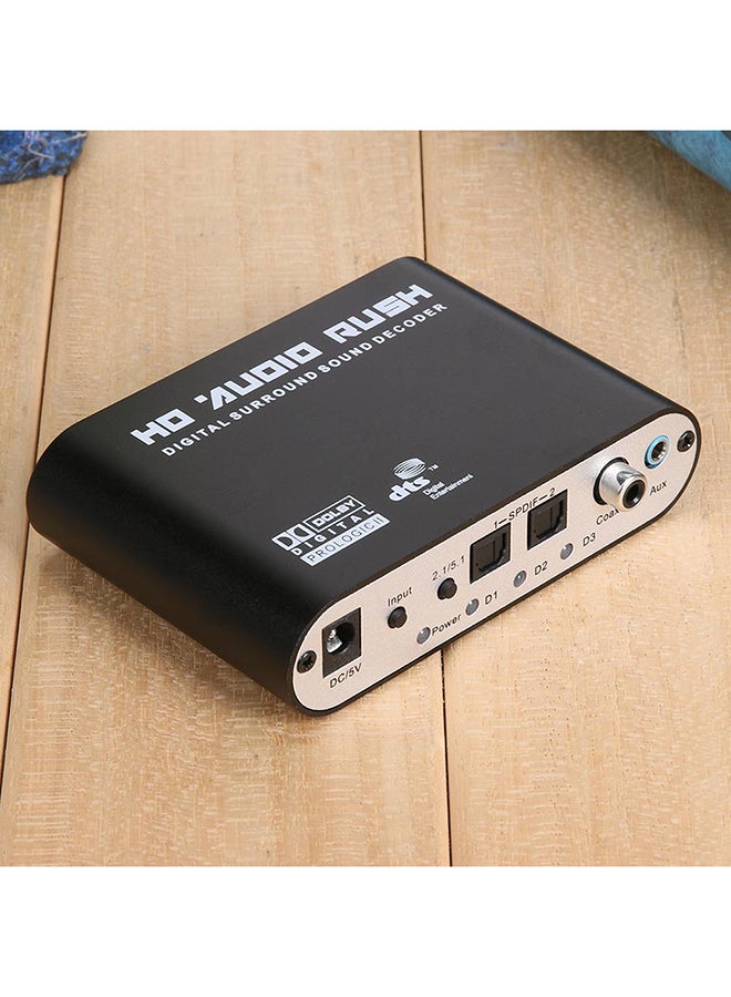 Digital Surround Sound Decoder Black - Image 3